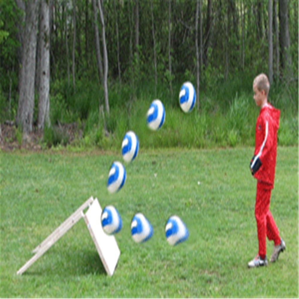 Portable Plastic Football Rebounder Wall Or Soccer Training Passing Board