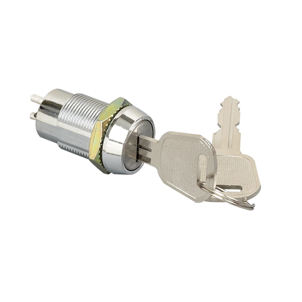 Metal series industrial key lock electrical door switch