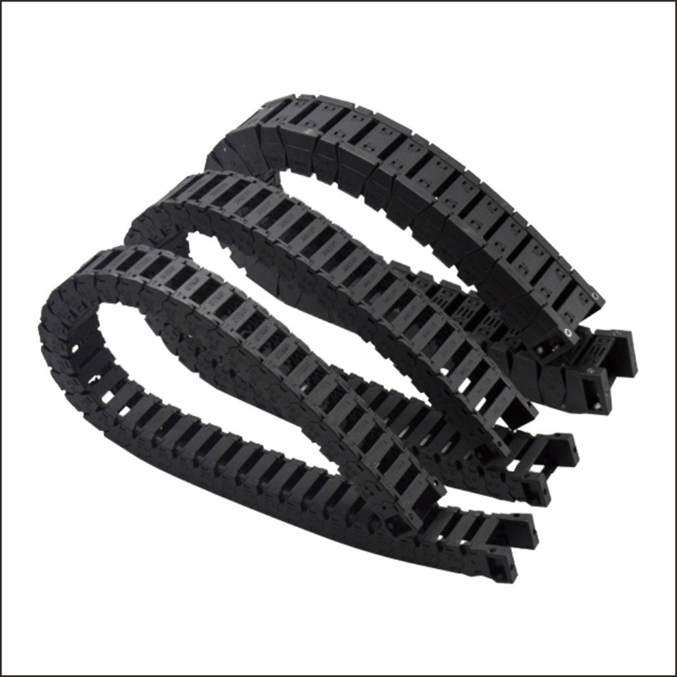 High Quality Plastic Nylon Drag Chain Industrial Flexible Cable Track Hydraulic Drag Chain