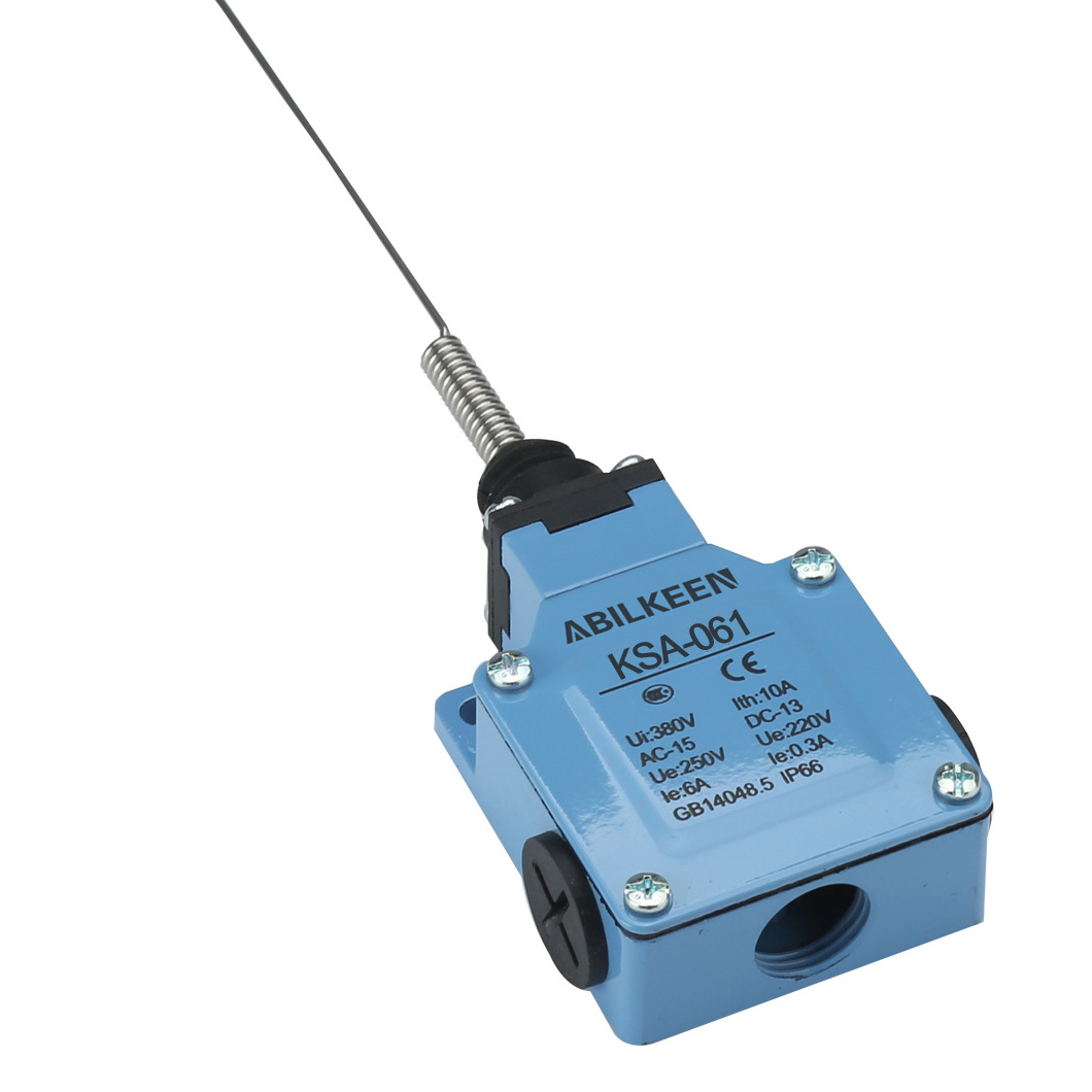 KSA-8421 IP67 Waterproof Factory Price 10A 250VAC Micro Travel Laser Limit Switch