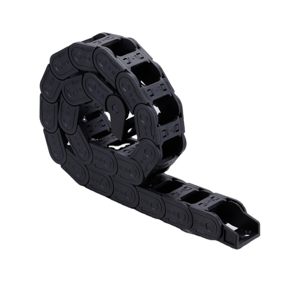 High Quality Plastic Nylon Drag Chain Industrial Flexible Cable Track Hydraulic Drag Chain