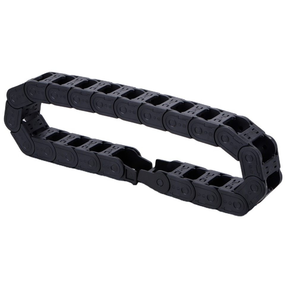 High Quality Plastic Nylon Drag Chain Industrial Flexible Cable Track Hydraulic Drag Chain