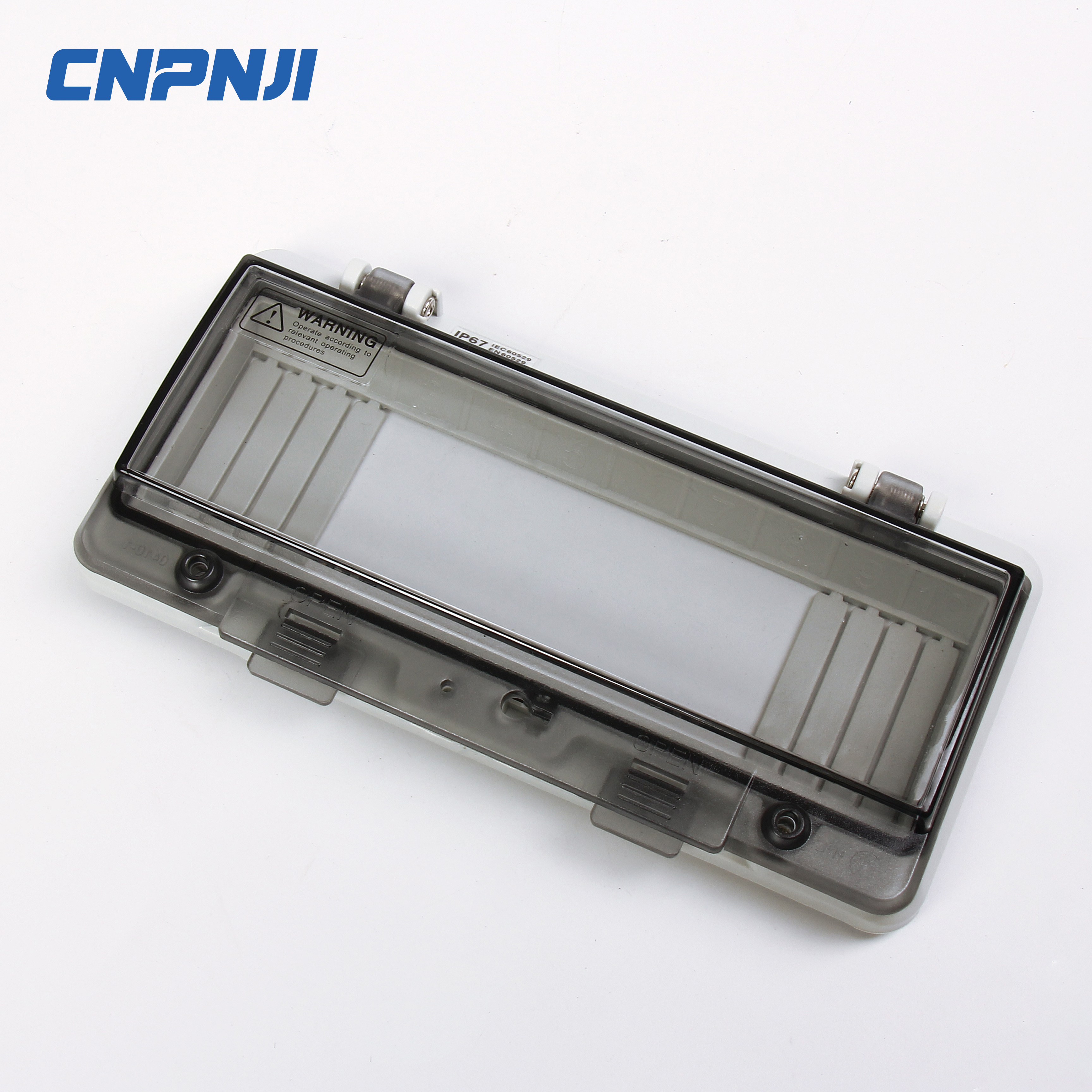 Plastic weatherproof ip67 12 way transparent contact protective window cover hood electric switch