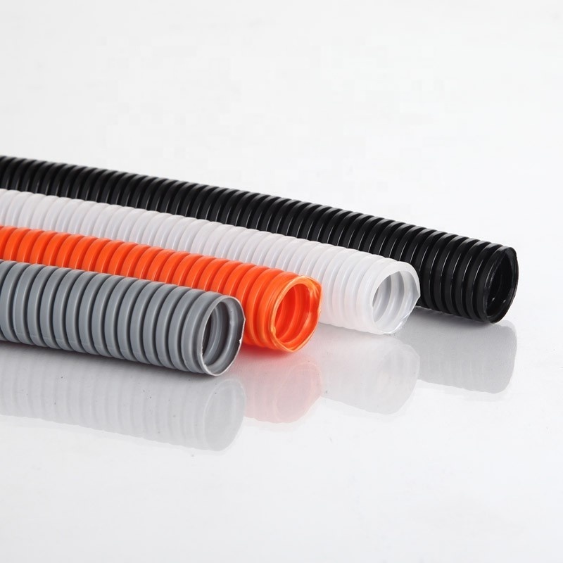 Flexible corrugated nylon conduit plastic wiring cable pipe polyamide hose with ROHS& CE