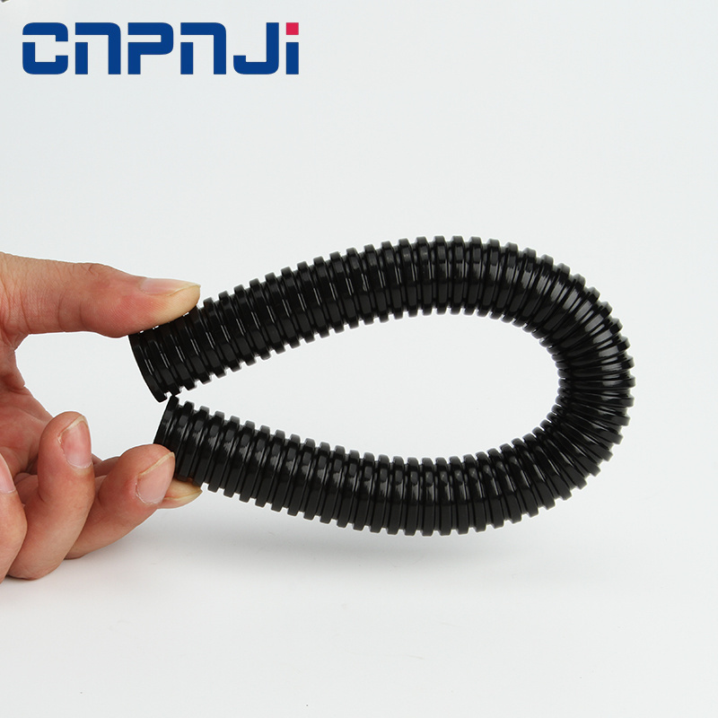 Flexible corrugated nylon conduit plastic wiring cable pipe polyamide hose with ROHS& CE