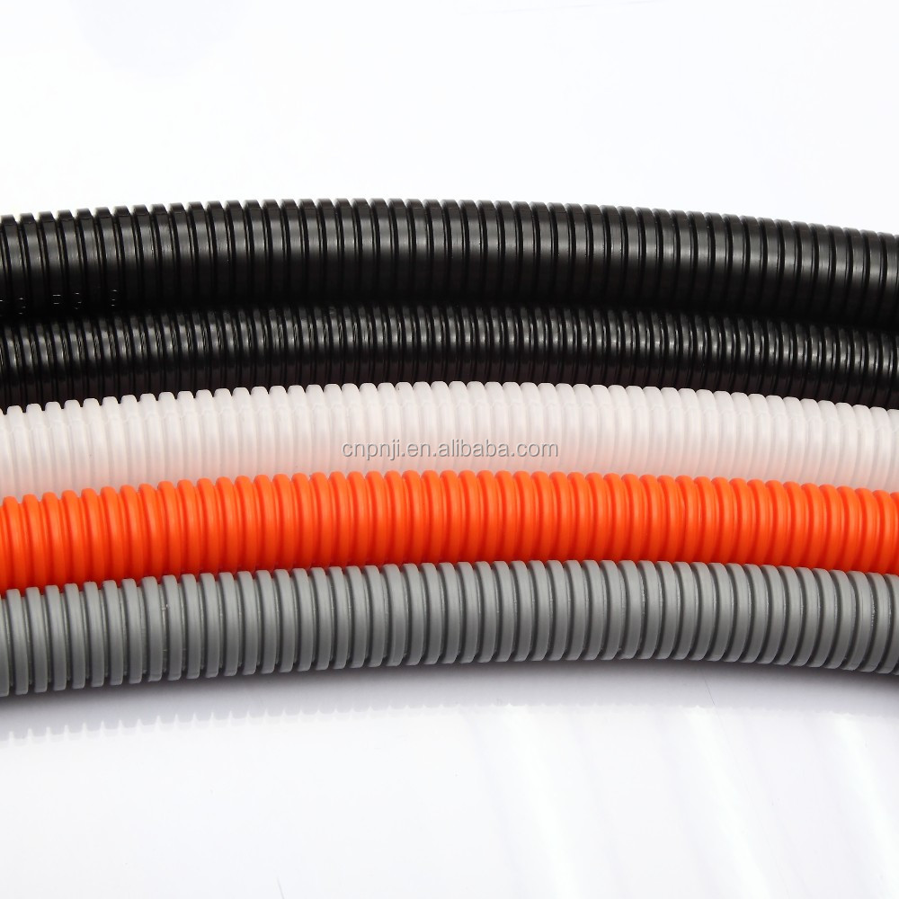 PA material AD18.5 Nylon electrical decorative corrugated flexible conduit