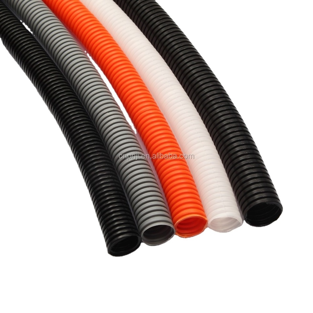 PA material AD18.5 Nylon electrical decorative corrugated flexible conduit