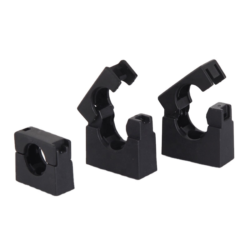 Nylon PA66 Cable Protection Conduit Clamps Brackets Conduit Holders Flexible High Quality Nylon Fit for AD28.5 3/4 Inch