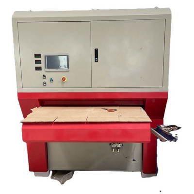 Automatic sheet metal deburring and polishing machine Flat stainless steel plate deburring and polishing machine