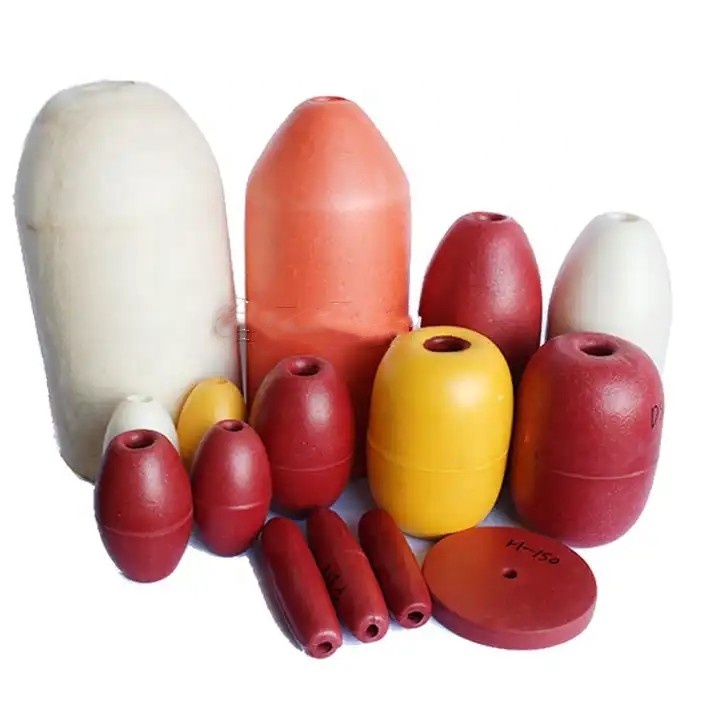 Perforated EVA Cylindrical Plastic Floating Buoy Fishing Net Float Foam Bobbers