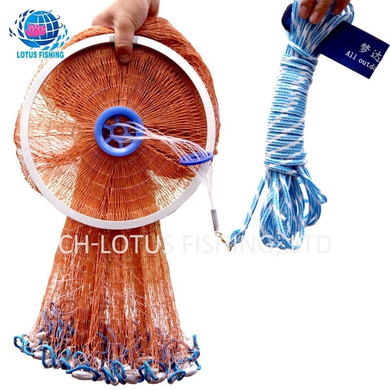 Wholesale Trustful Supplier High Quality Hand Made high quality cast net