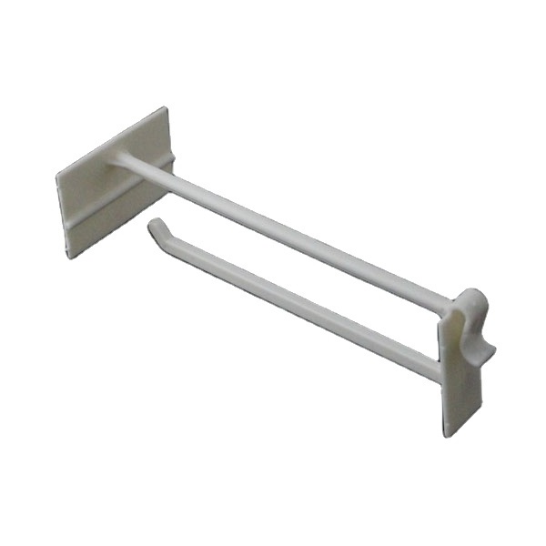 plastic slatwall plate hooks for supermarket hanging