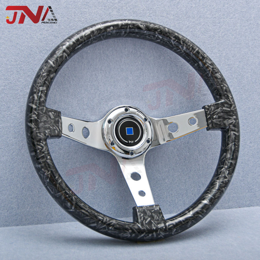 14inch 350mm ABS Car Racing Steering Wheel Aluminum Alloy Deep Corn Dish Sport Drifting Steering Wheels