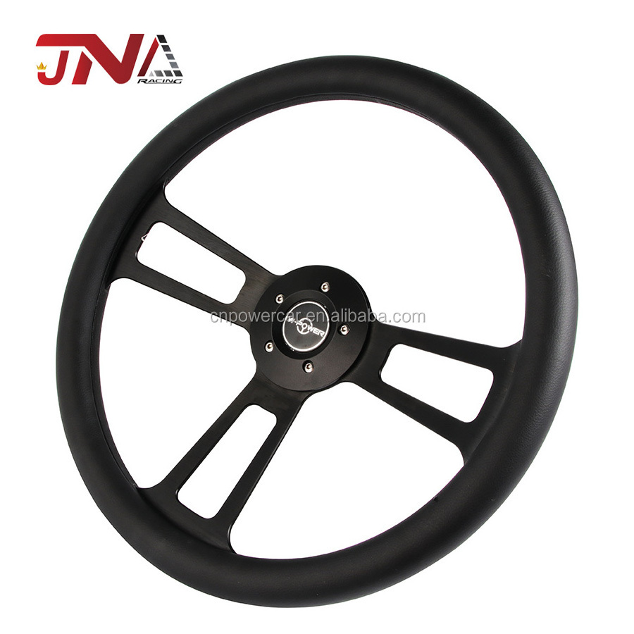 18inch Semi Trailer Steering Wheel 5Bolt Semi-Trailer PU Truck Steering Wheel