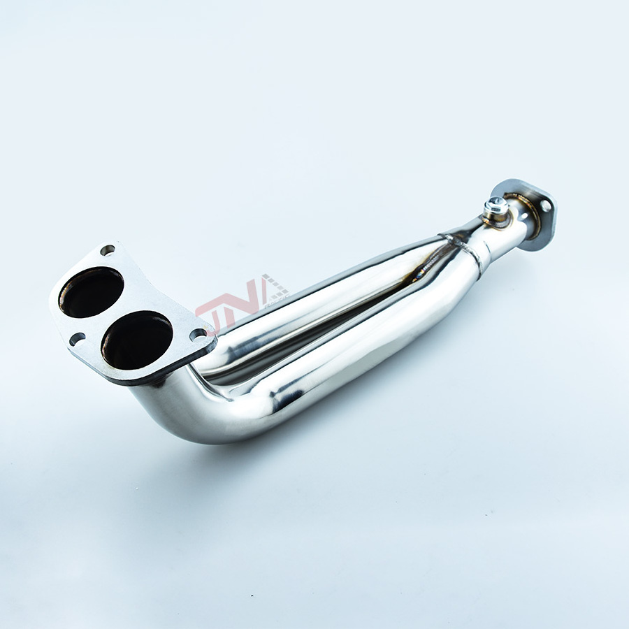 Factory JDM Car Polished Stainless Steel Polished Exhaust Header for Honda 88-00 Civic D16 EX LX DX CX VX HX Headers