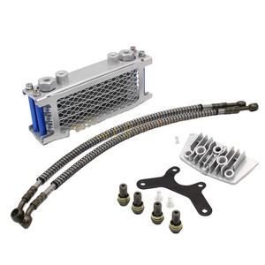 Engine Oil Cooler Radiator Motorcycle For Loncin Zongshen Lifan Shineray Yinxiang Kayo Bosuer Xmoto 50CC 70CC 90CC 110CC Engine