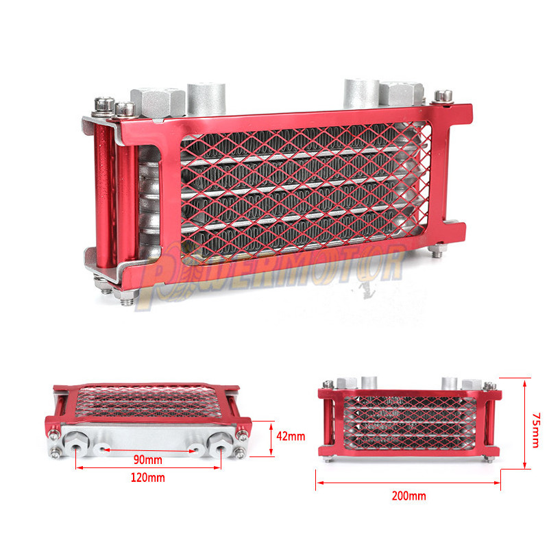 Engine Oil Cooler Radiator Motorcycle For Loncin Zongshen Lifan Shineray Yinxiang Kayo Bosuer Xmoto 50CC 70CC 90CC 110CC Engine