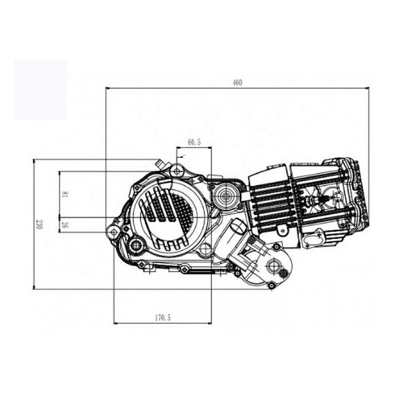 Cqbj Zs Zongshen 212cc Engine Mini Bikes 212cc Engine Electric Start Daytona Anima Pit Bike Motors Bicycle Engine Kit