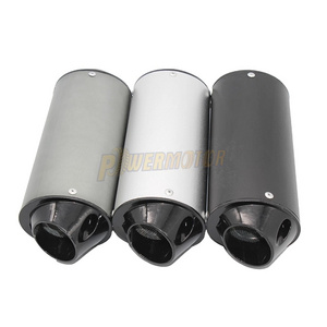 Motorcycle Exhaust Muffler Scooter Exhaust Pipe Tips Insulation 28Mm 38Mm  For 125Cc 150Cc 160Cc For Honda Yamaha Kawasaki Atv