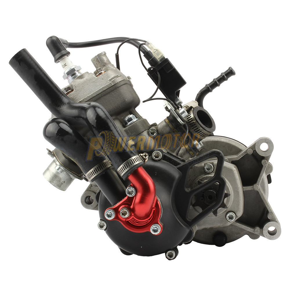 Motorcycle 49CC Water Cooled Engine for K*M 05 50 SX 50 SX PRO SENIOR Dirt Bike Pit Bike Cross With Start Lever