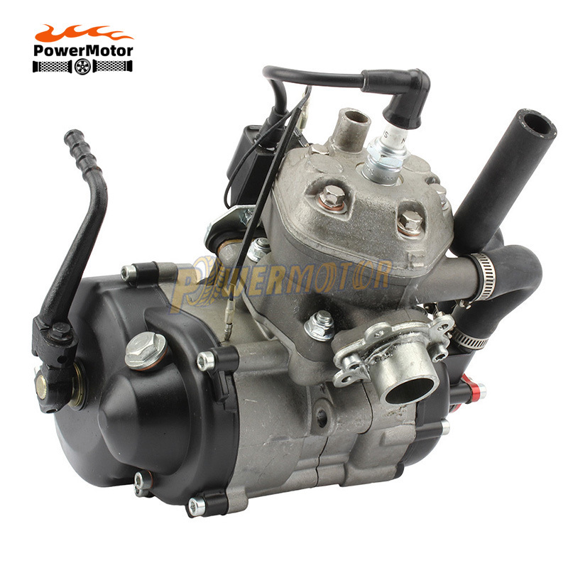 Motorcycle 49CC Water Cooled Engine for K*M 05 50 SX 50 SX PRO SENIOR Dirt Bike Pit Bike Cross With Start Lever