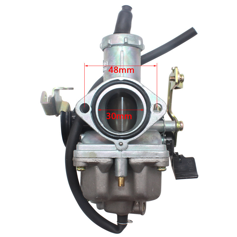 PowerMotor Motorcycle Carburetor PZ30 30mm Carburador PZ30 Carb Dirt Bike For Honda CG125 For 175CC 200cc 250cc Pit Bike ATV