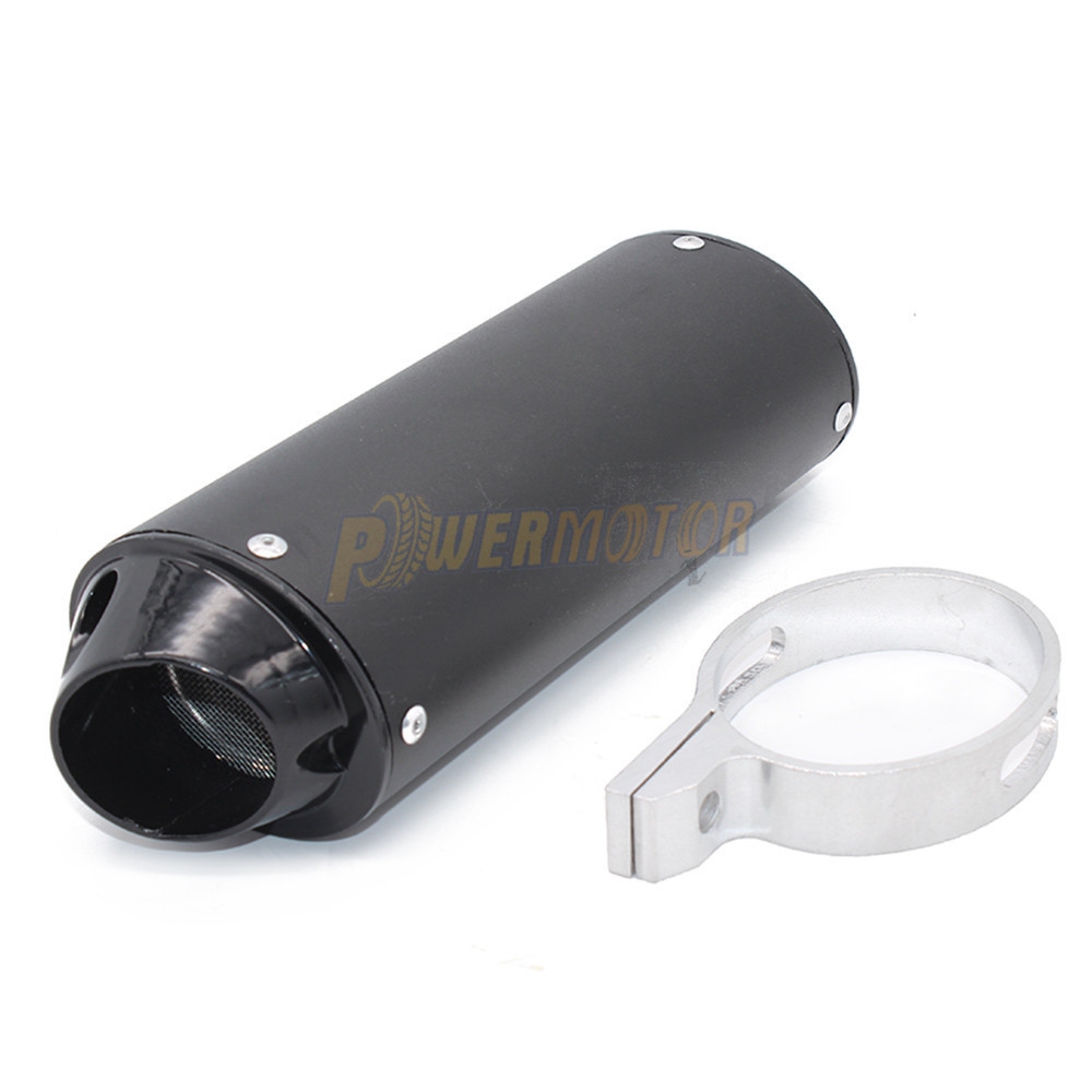 Motorcycle Exhaust Muffler Scooter Exhaust Pipe Tips Insulation 28Mm 38Mm  For 125Cc 150Cc 160Cc For Honda Yamaha Kawasaki Atv