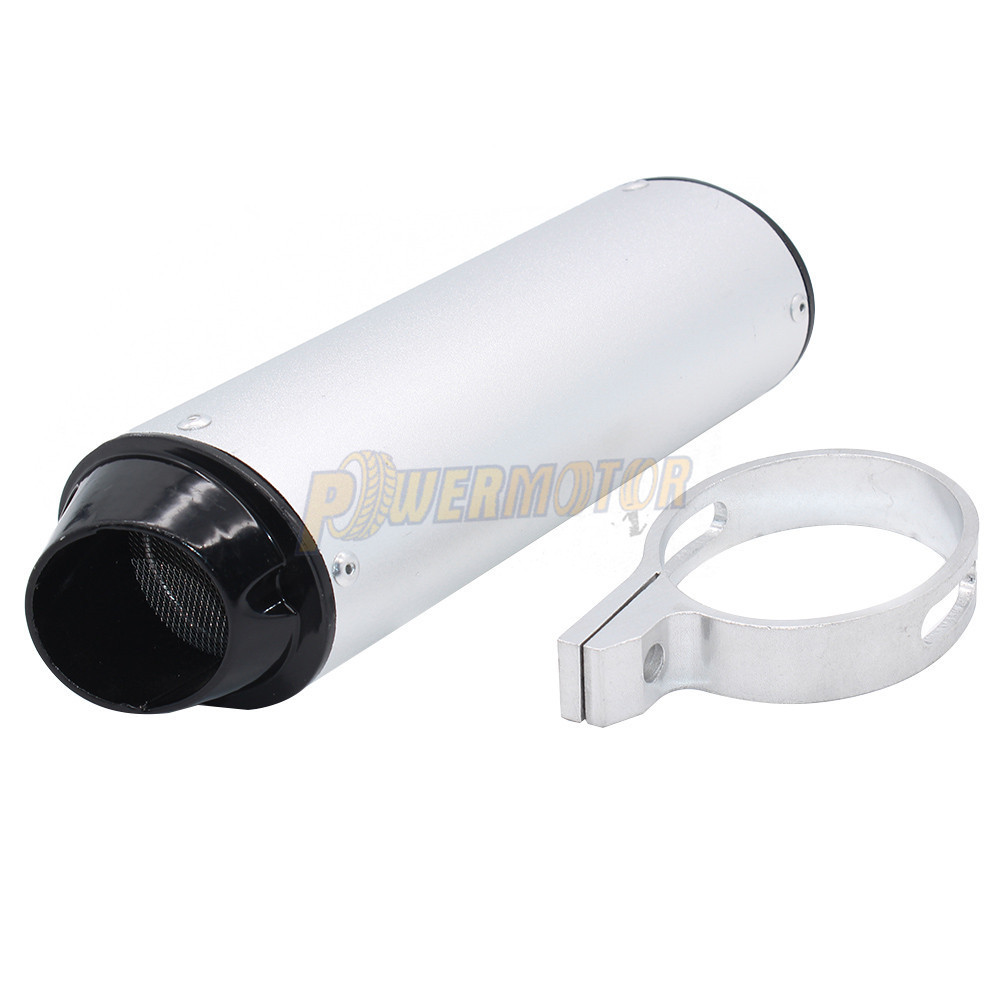 Motorcycle Exhaust Muffler Scooter Exhaust Pipe Tips Insulation 28Mm 38Mm  For 125Cc 150Cc 160Cc For Honda Yamaha Kawasaki Atv