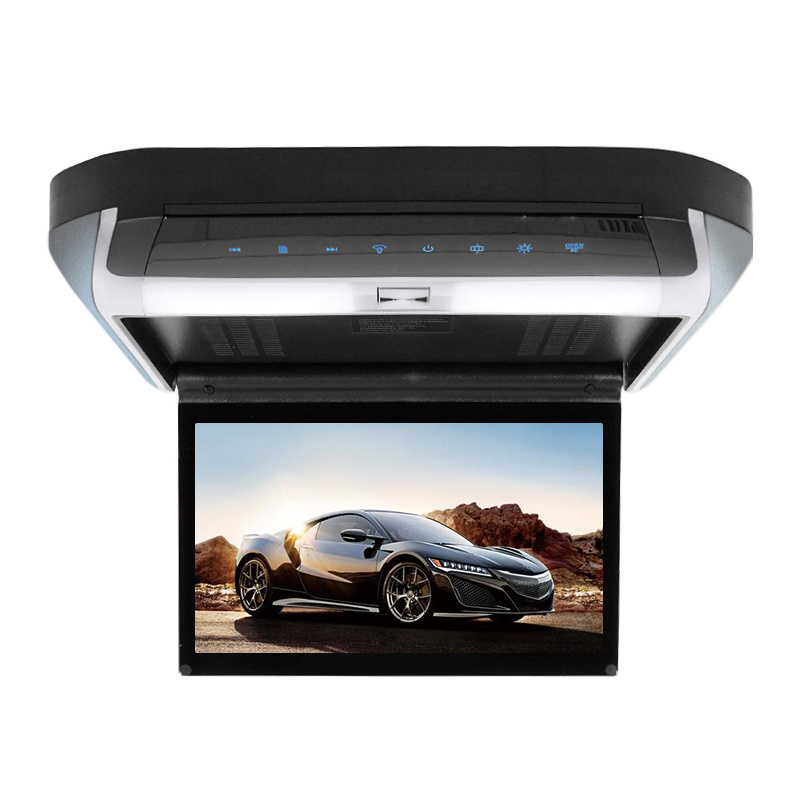 Car DVD with USB SD MP5 IR FM Transmitter Wireless games 10 Inch Car Ceiling Flip Down Car Radio