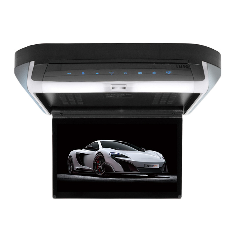 Car DVD with USB SD MP5 IR FM Transmitter Wireless games 10 Inch Car Ceiling Flip Down Car Radio