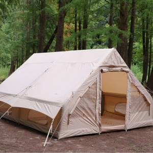 China Light Weight Oxford Cloth Fabric Blow Up Winter Outdoor Air Inflatable House Cabin Camping Tent