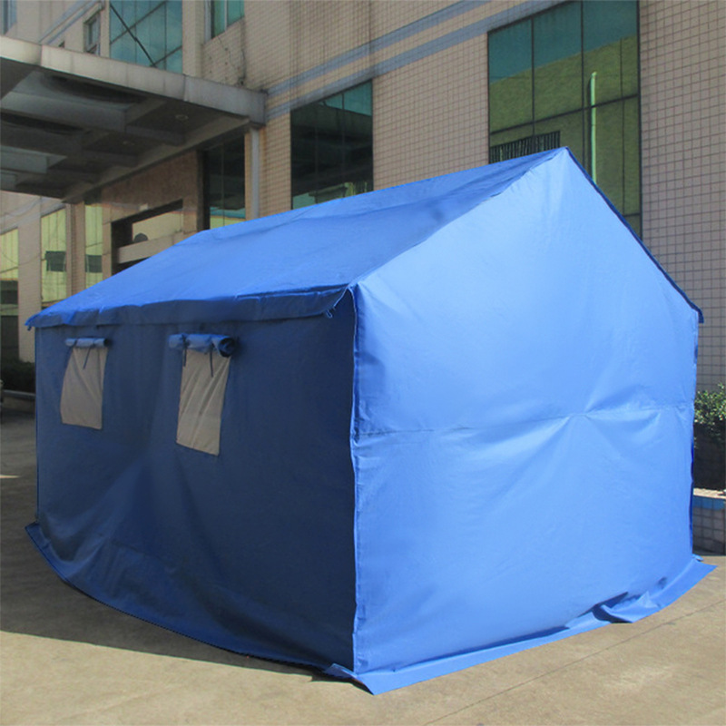 Windproof emergency civil affairs and disaster relief tent 12 square meters epidemic prevention earthquake relief tent