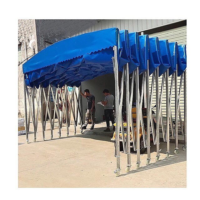 Customized Size Push-pull Tent Car Awning Removable Barbecue Push-pull Canopy Retractable Sliding trade show Tent