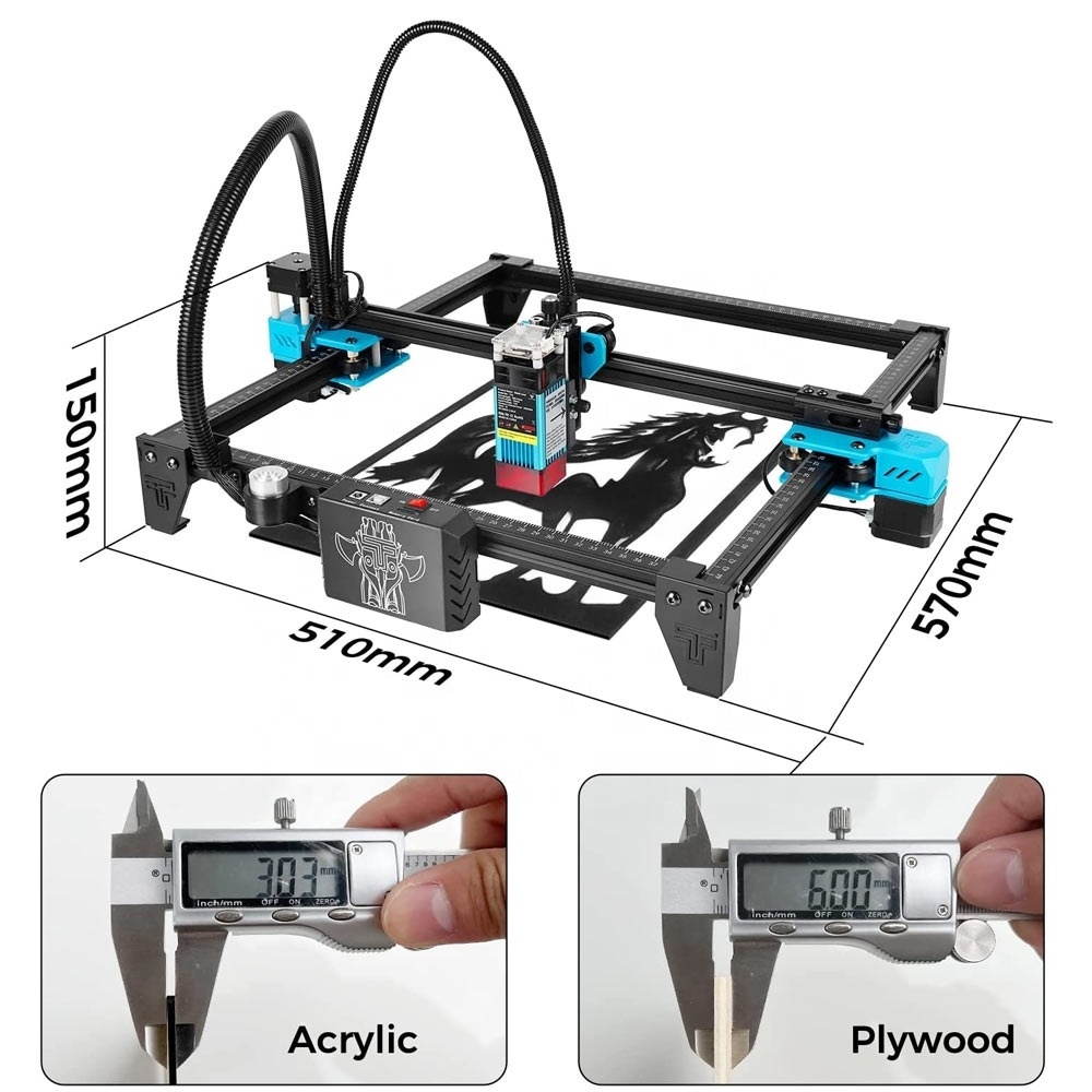 2023 Newest New Diy Metal Mini Cutter Marking Desktop Cnc Laser Printer Engraving