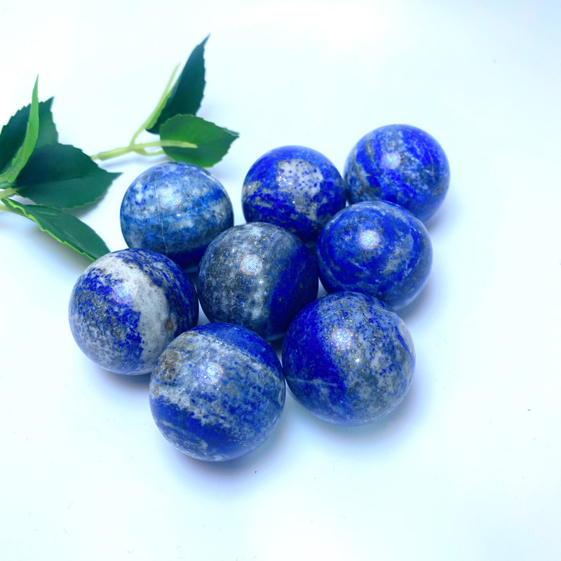 Wholesale Natural Lapis Lazuli Sphere Crystal Healing Stones Meditation Ball For Fengshui Decoration