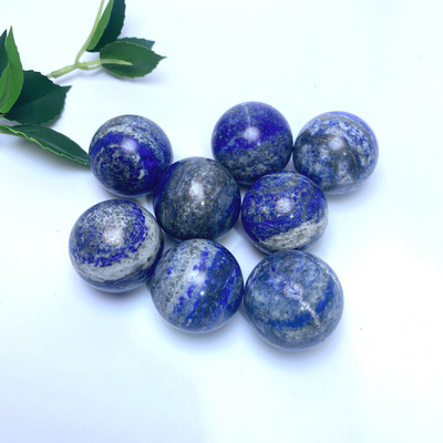 Wholesale Natural Lapis Lazuli Sphere Crystal Healing Stones Meditation Ball For Fengshui Decoration