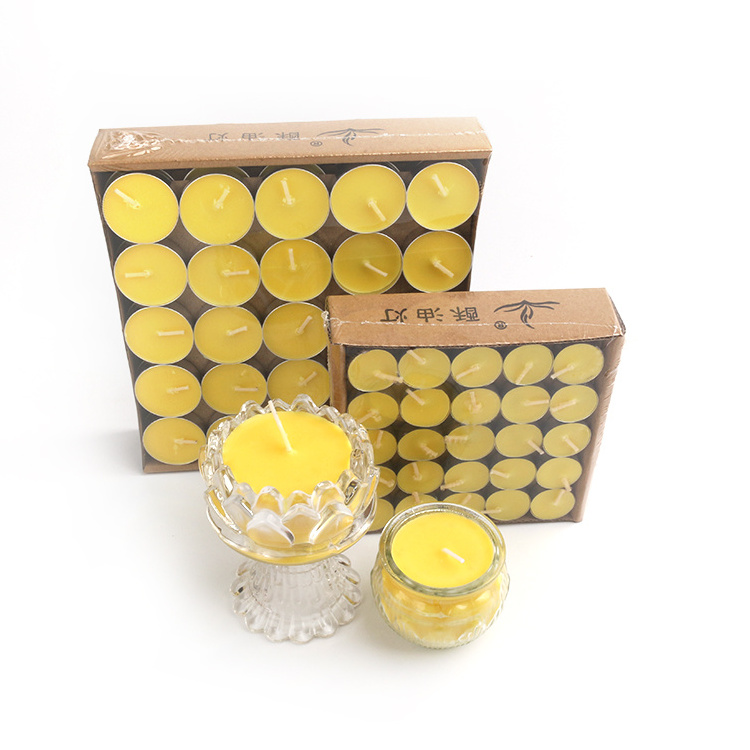 good quality Tea Lights Candles In Bulk Long Lasting Tea Candles Small Votive Mini Tealight Candles