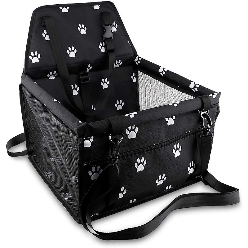 Wholesale Cute Dog Seat Car Booster Double-layer Breathable Dog Car Seat Cover Waterproof