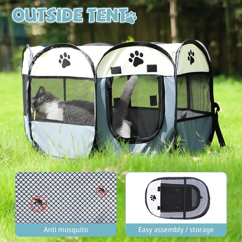 Best Selling Foldable Pet Exercise Dog House Portable Dog Playpen Tents for Dogs and Cat