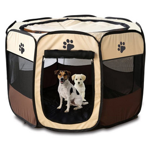 Best Selling Foldable Pet Exercise Dog House Portable Dog Playpen Tents for Dogs and Cat