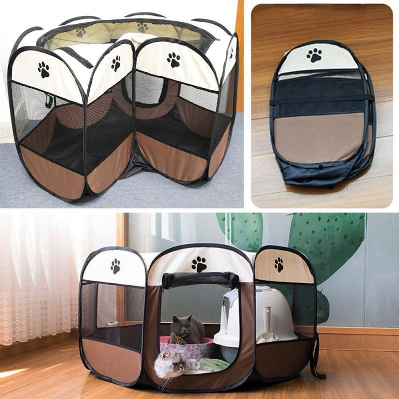 Best Selling Foldable Pet Exercise Dog House Portable Dog Playpen Tents for Dogs and Cat