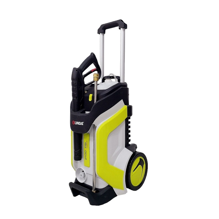 Lifelong OLINDA  High Pressure Washer with Wheels 2000W Universal Motor, Max. Pressure-165 Bar, Working pressure 100-140bar