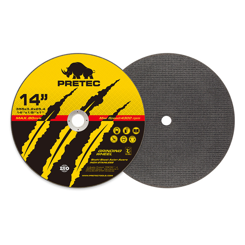 14 inch Resin 355x3.2x25.4mm Cutting Disc Sandpaper Roll Metal Abrasives Tools Steel