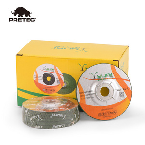 YURI 100*6*16mm abrasive grinding wheels yuri flexible grinding wheel yuri cut off wheel and grinding discs