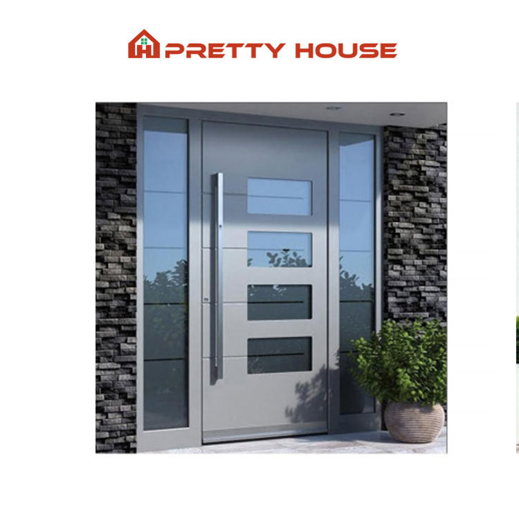 Security Oversized Entry Door Exterior Main Gate Pivot Door Front Doors for houses modern