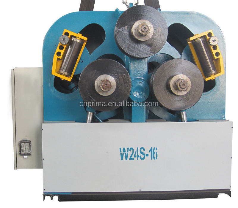 Solid Square/Round Steel Bar Profile Bender Hydraulic 3 Roll Pipe Bending Machine