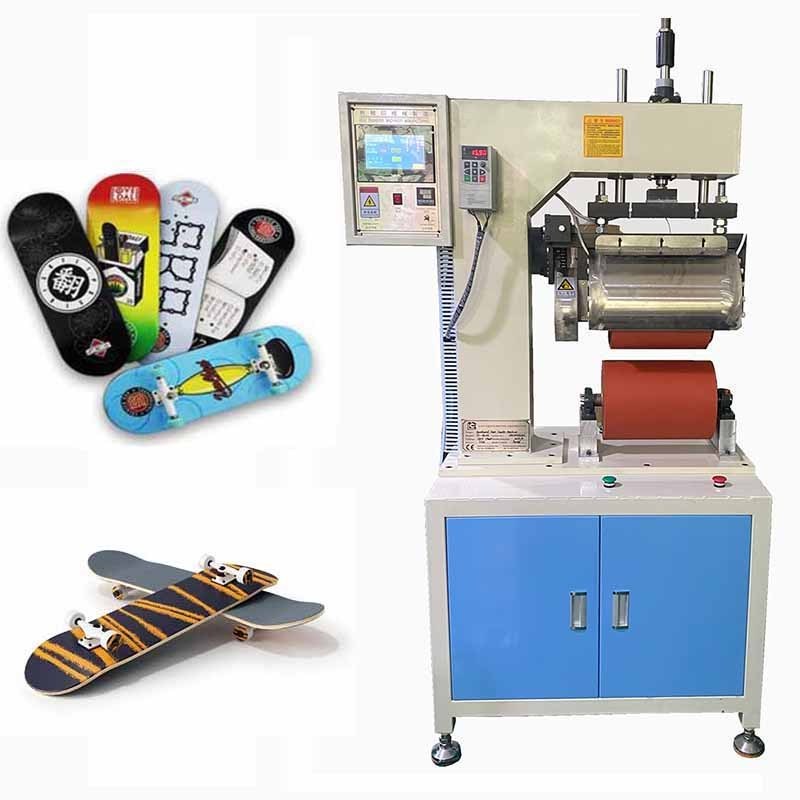 LC BrandAutomatic Heat Transfer Machine For Skateboard Hydraulic Heat Transfer Machine for Skateboard Deck