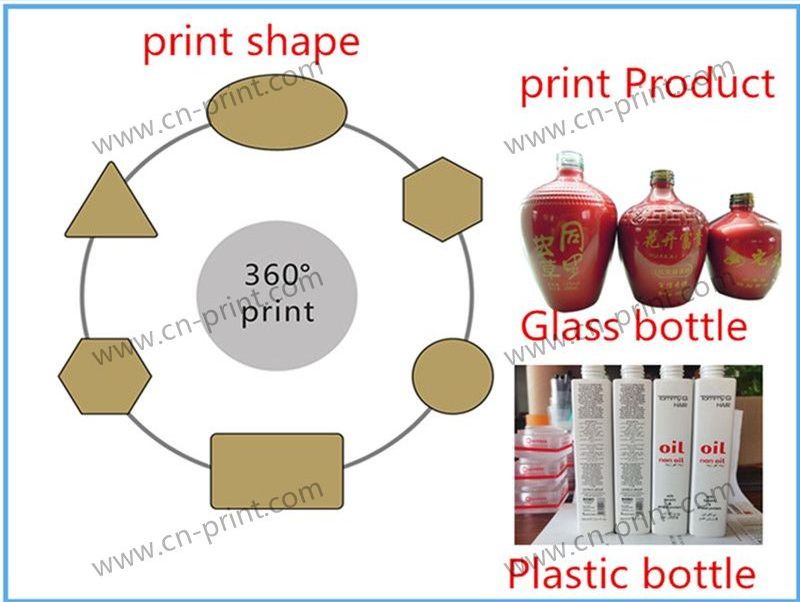 LC Brand 4 Colors CNC Full Auto Servo Glass Bottle Screen Printing Machine glass bottle Silk Screen Press with CCD