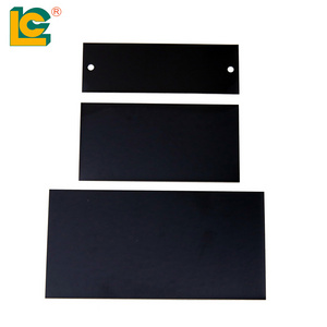 LC Brand Aluminum Laser Engraved Cliches Plate Suitable For Laser Machine Pad Printer Aluminum Plate