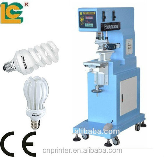 LC Brand LED Bulb Lego Toys Tampon Printing Machine 1 Color Pad Printer